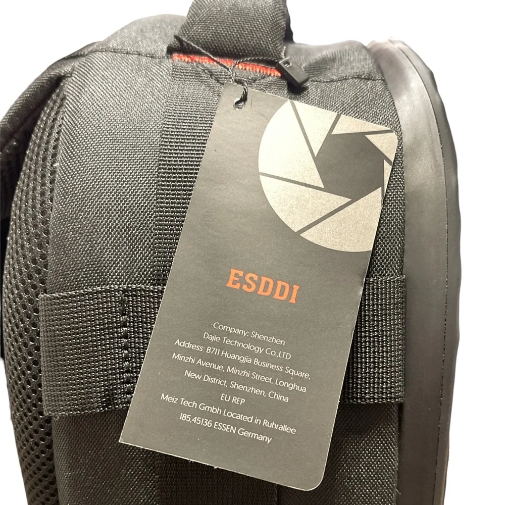 ESDDI B3 Camera Backpack Waterproof Shockproof DSLR/SLR/Mirrorless  Black